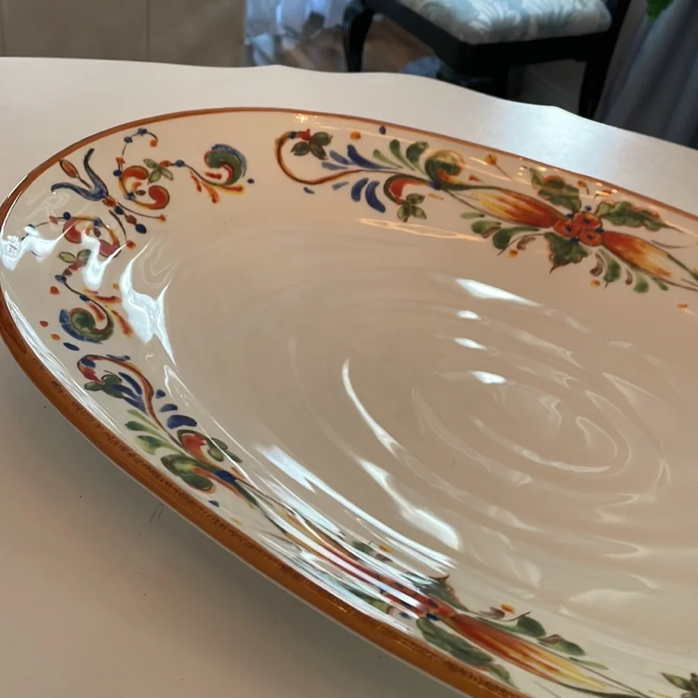 Large Vintage Imported Platter.